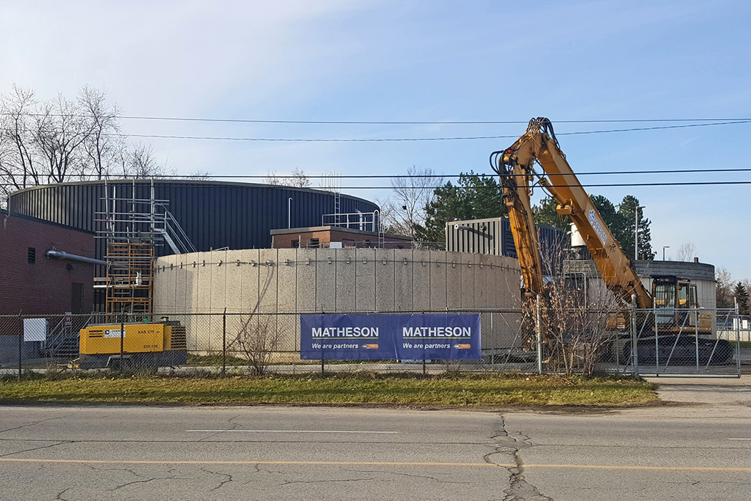 Orangeville Water Pollution Control Plant Digestor Refurbishment